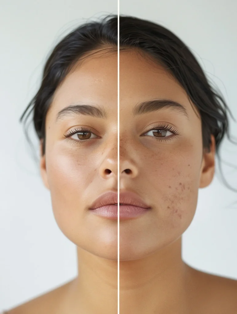 Inmode Morpheus8 for Acne 1 Morpheus8 at Perfectly Bare Laser in Tampa is an advanced fractional RF microneedling treatment designed to tighten skin, stimulate collagen, and remodel tissue for long-lasting rejuvenation without surgery. Used to treat skin laxity, fine lines and wrinkles, acne scarring, enlarged pores, uneven texture, stretch marks, and mild fat deposits, Morpheus8 is highly effective for the face, neck, jawline, abdomen, arms, thighs, and knees. At Perfectly Bare Laser, Morpheus8 treatments are customized by experienced medical professionals using advanced depth and energy modulation to safely deliver radiofrequency heat deep into the dermis—triggering powerful collagen and elastin regeneration for firmer, smoother, and more contoured skin. This non-surgical skin tightening solution is safe for all skin tones and is ideal for Tampa patients seeking clinically proven, minimal-downtime skin rejuvenation from one of the area’s top-rated MedSpas.