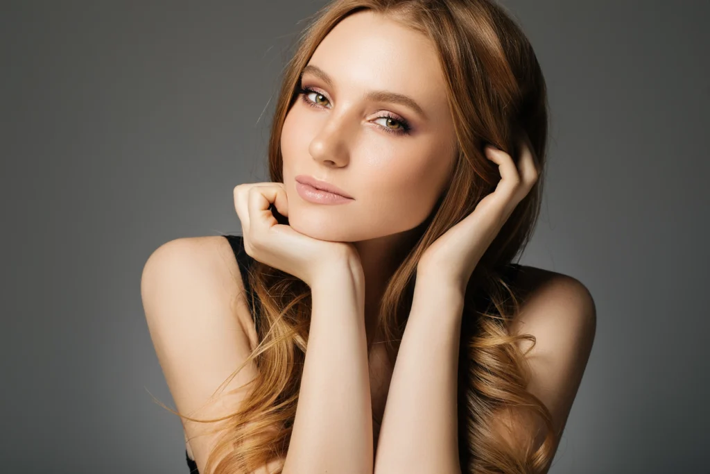 What does a woman's face treatment include?