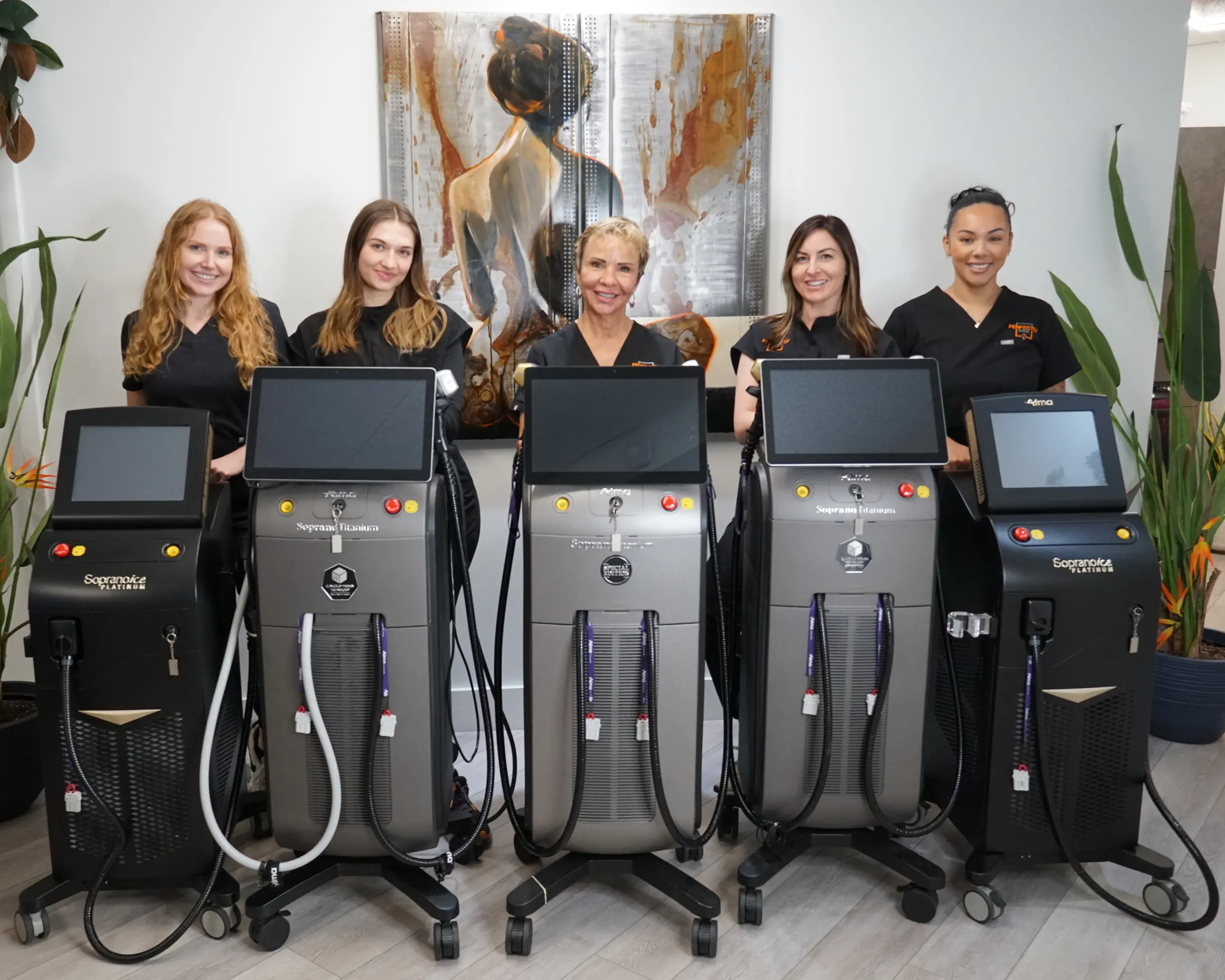 Home 9 Alma Soprano laser hair removal in Tampa at Perfectly Bare Laser