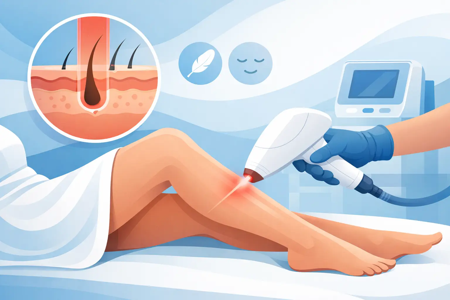Home 3 Pain Free Laser Hair Removal: What to Expect