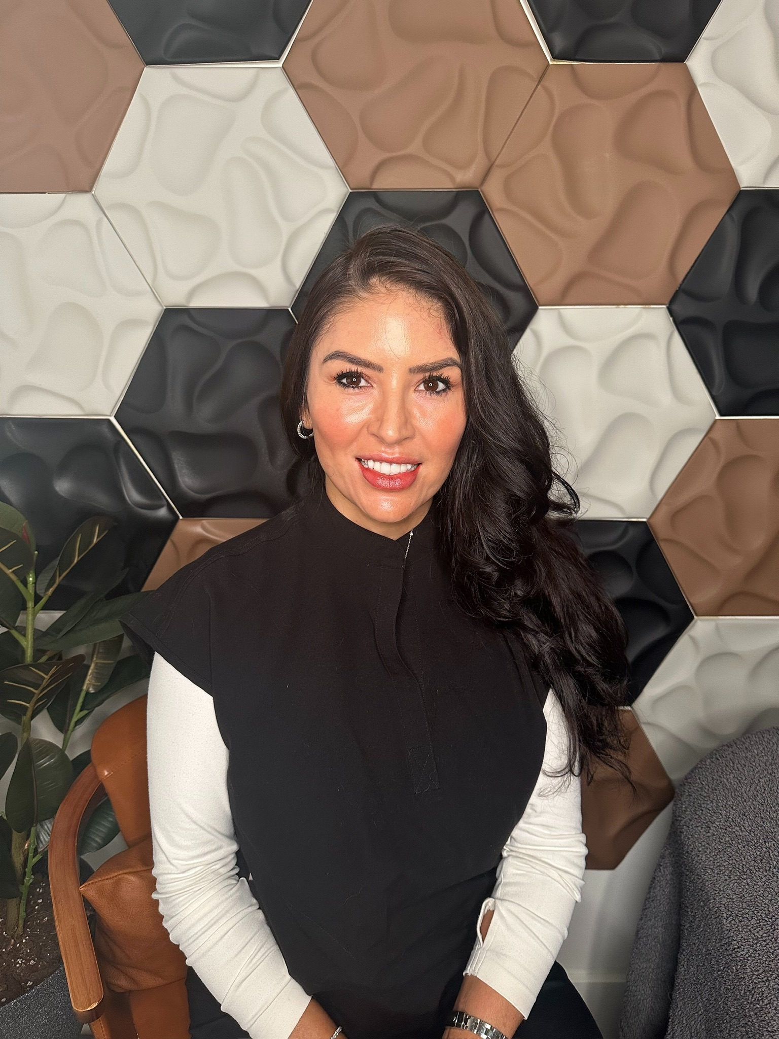 Maria De Lourdes Coats, APRN at Perfectly Bare Laser in Tampa, FL, specializing in Botox, dermal fillers, laser hair removal, skin rejuvenation, RF microneedling, and aesthetic wellness treatments with natural-looking, personalized results.